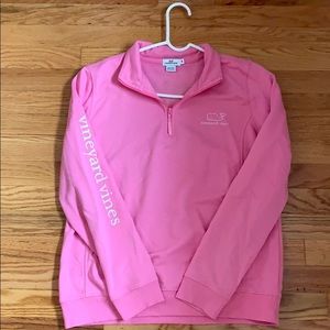 Vineyard Vines Pink Fleece Sweatshirt